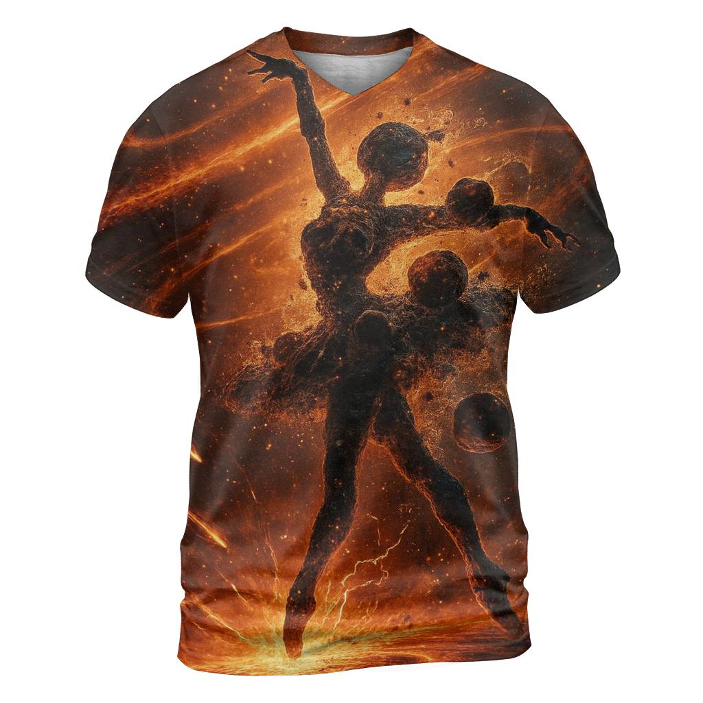 Supernova Ballet statement graphic shirts