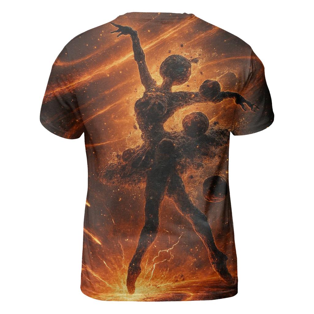 Supernova Ballet statement graphic shirts