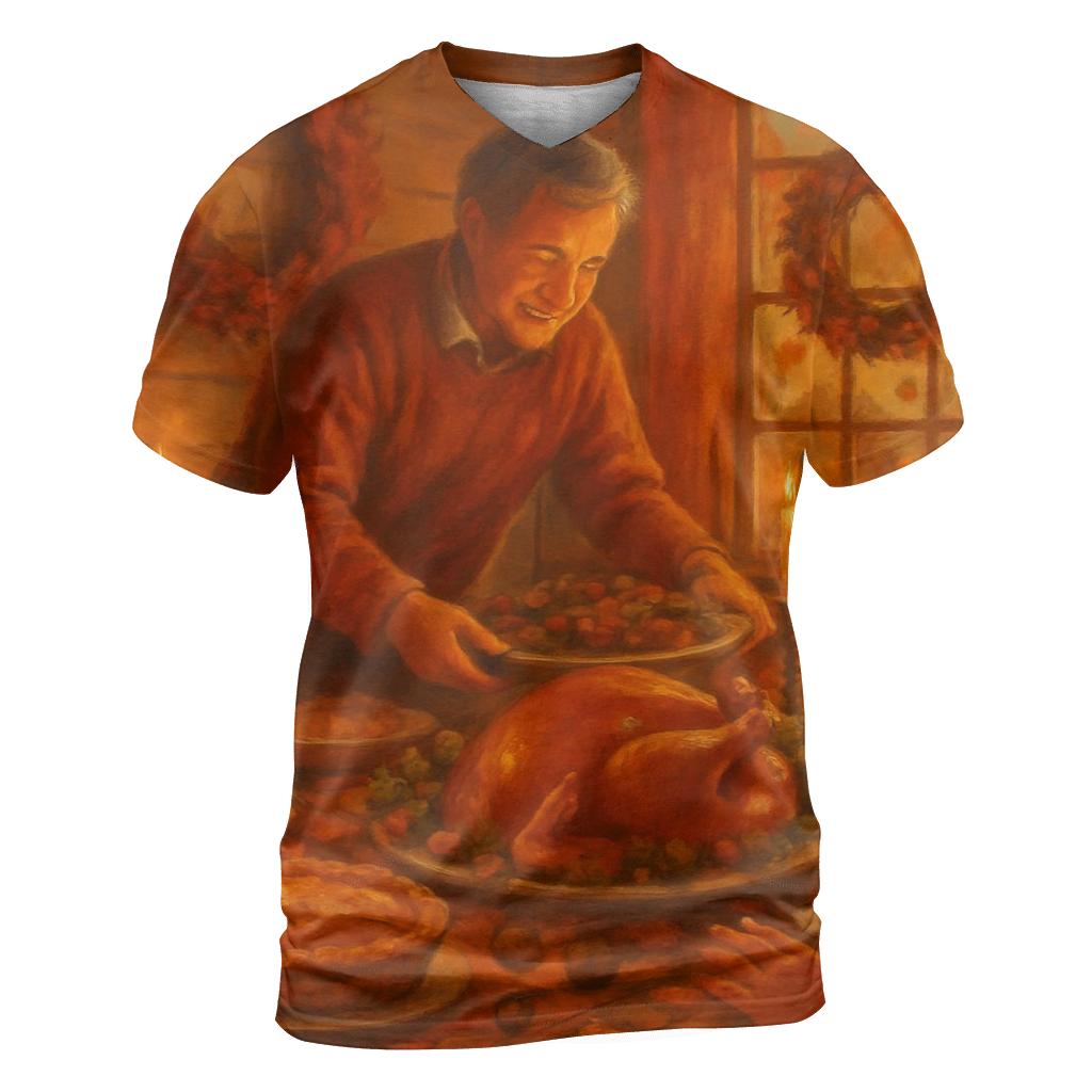 Harvest Hearth Table statement graphic shirts