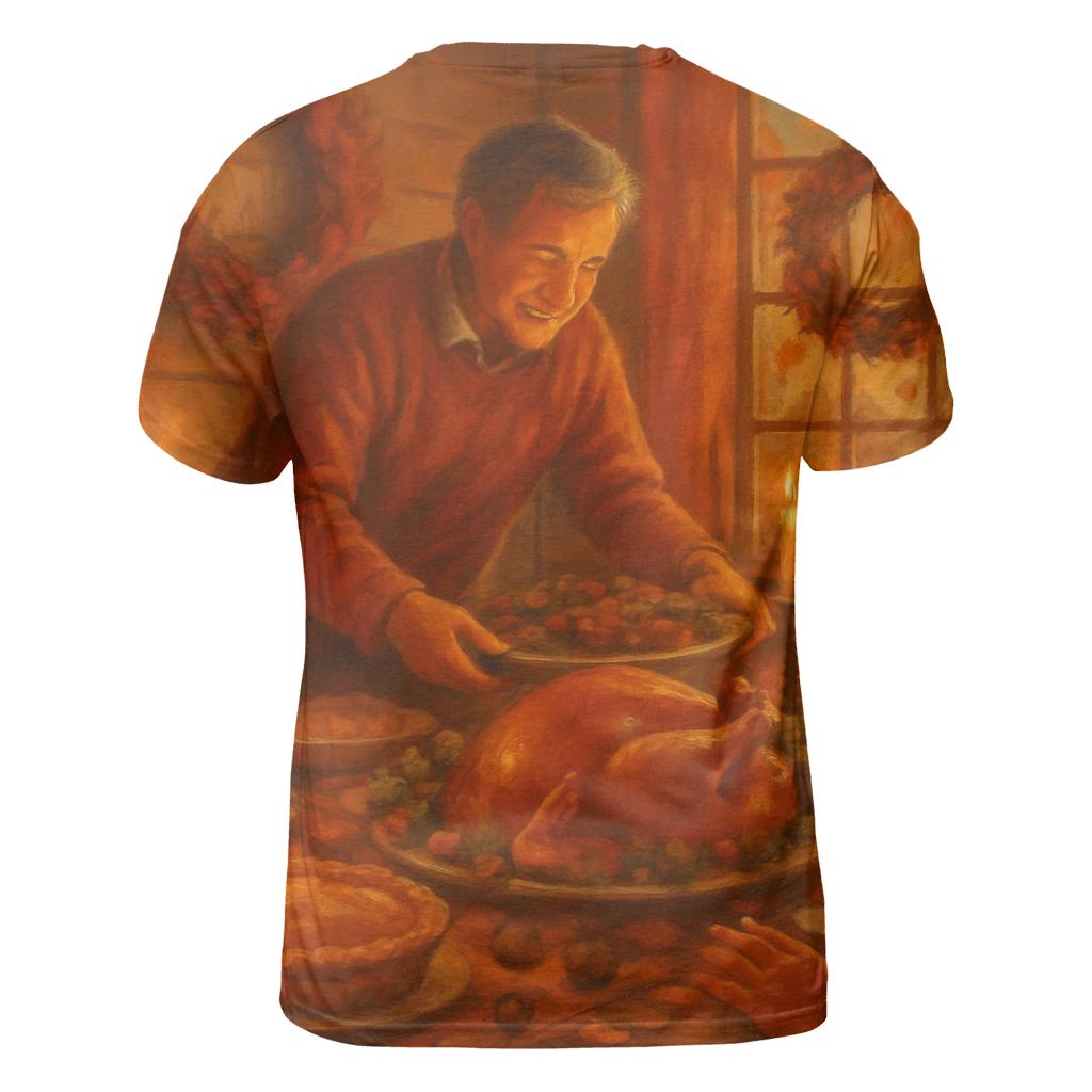 Harvest Hearth Table statement graphic shirts