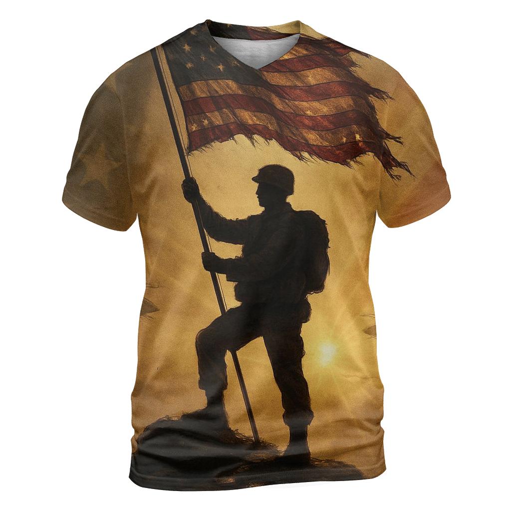 Dawn Sentinel Flag designer pattern shirts