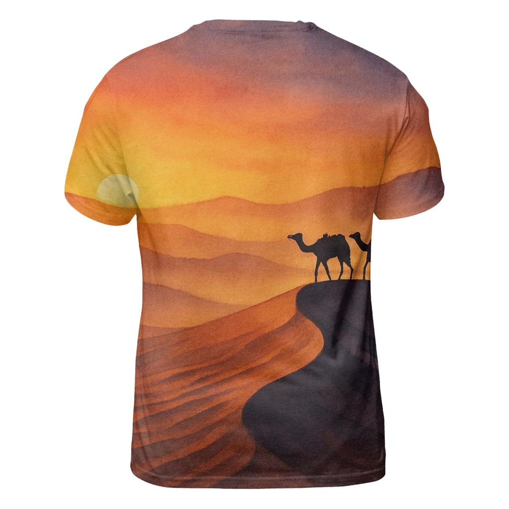 Saffron Dune Longshadows custom all-over print shirts