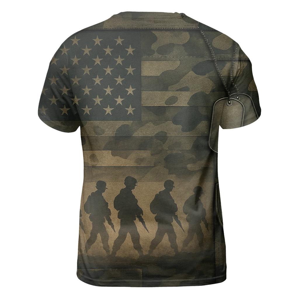 Camouflage Union custom all-over print shirts