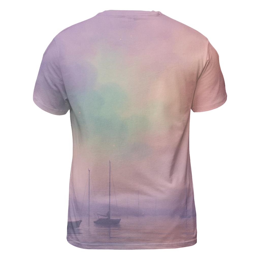 Pastel Veil Harbor custom all-over print shirts