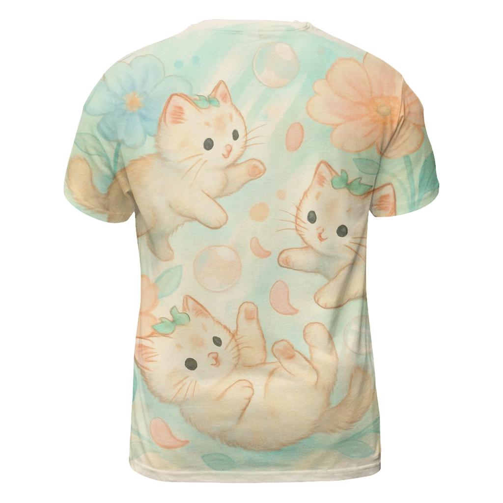 Botanical Dream Kittens personalized full print shirts