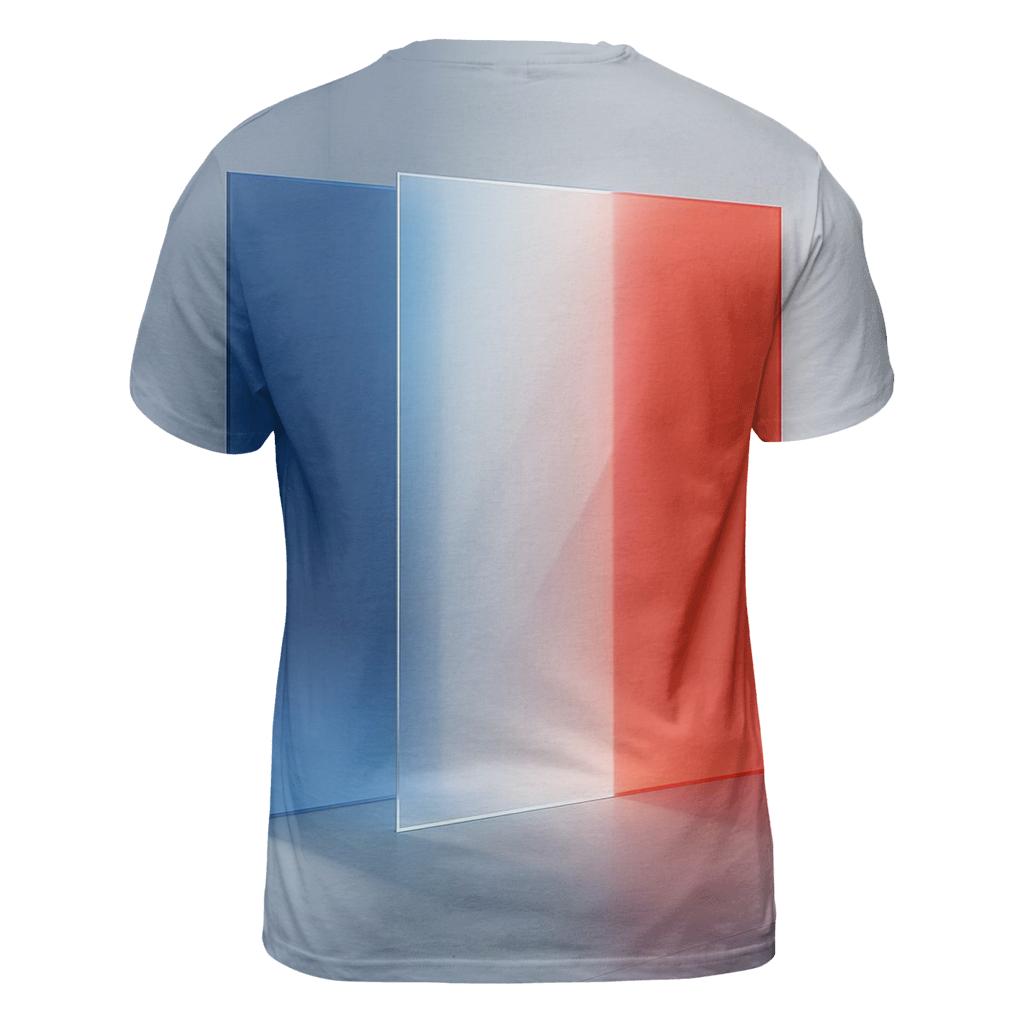 FranceGeometricMinima statement graphic shirts