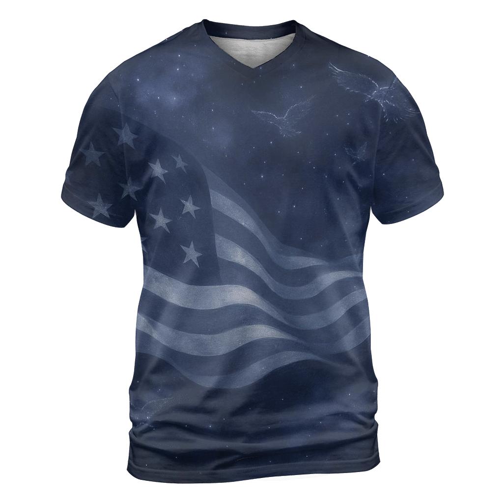 Constellation Banner Flight trendy printed shirt styles