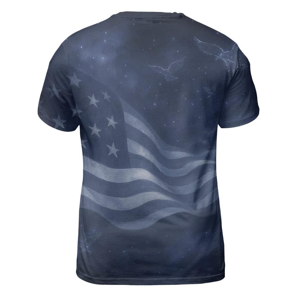 Constellation Banner Flight trendy printed shirt styles