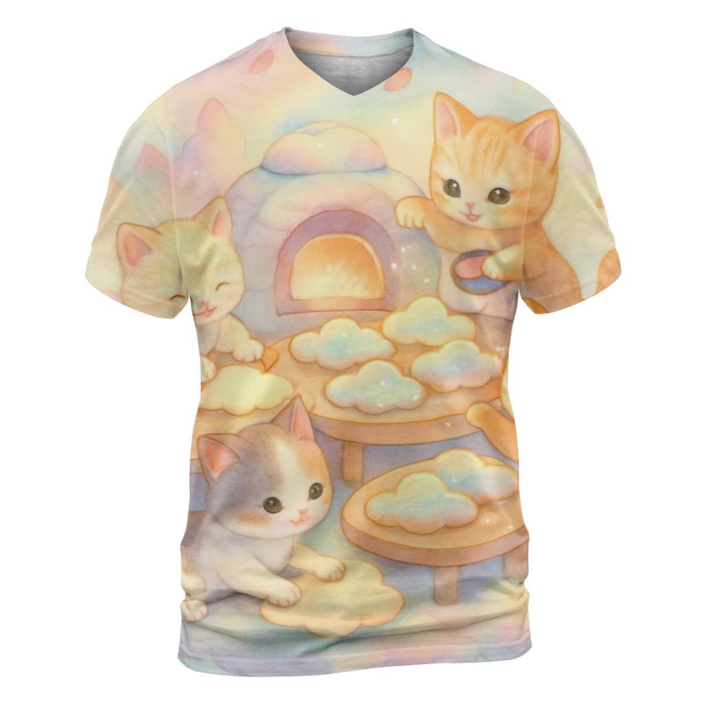 Cloud Bakery Kittens personalized full print shirts