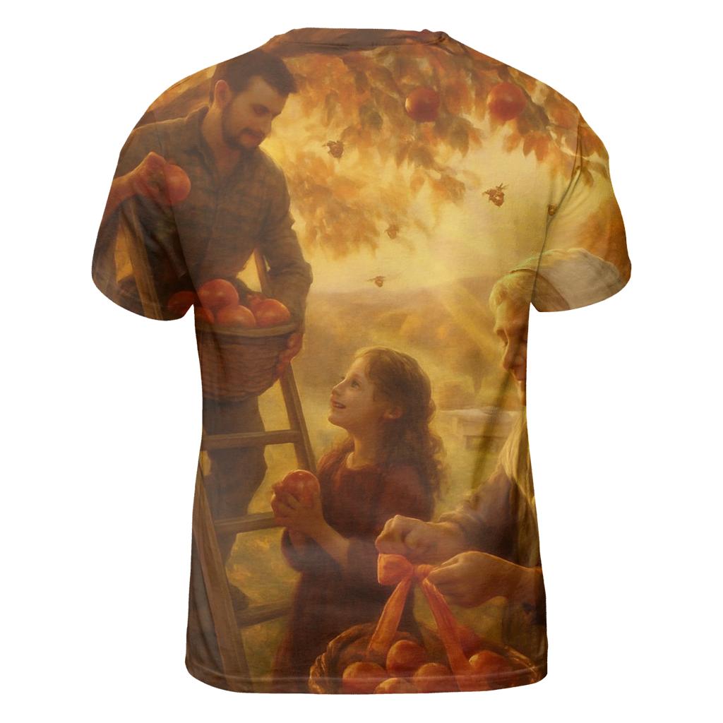 Sunlit Orchard Reunion designer pattern shirts