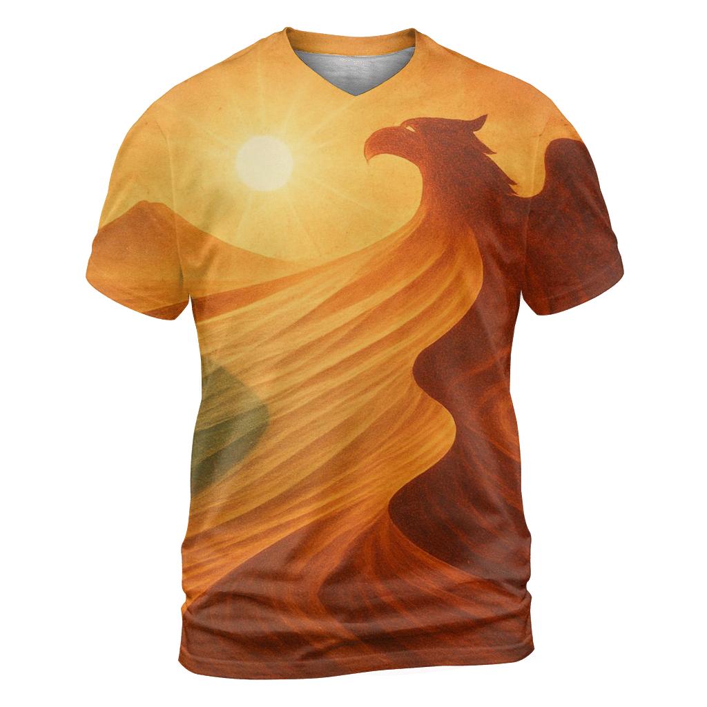 MexicoDesertMerge trendy printed shirt styles