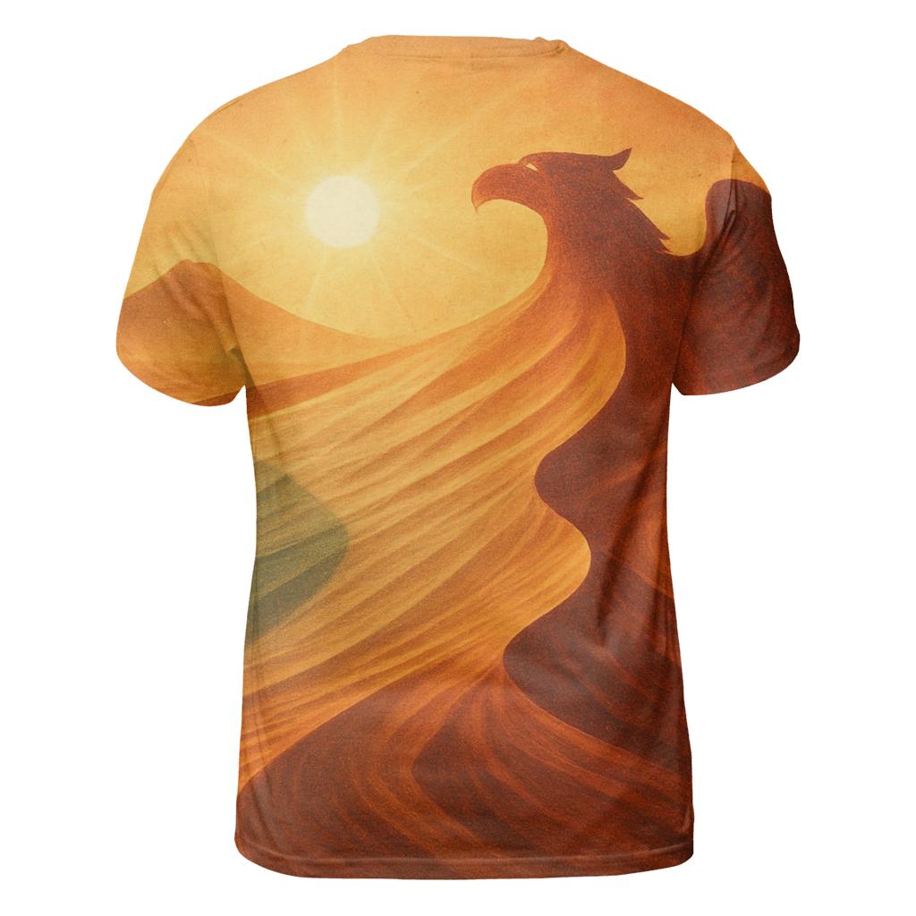 MexicoDesertMerge trendy printed shirt styles