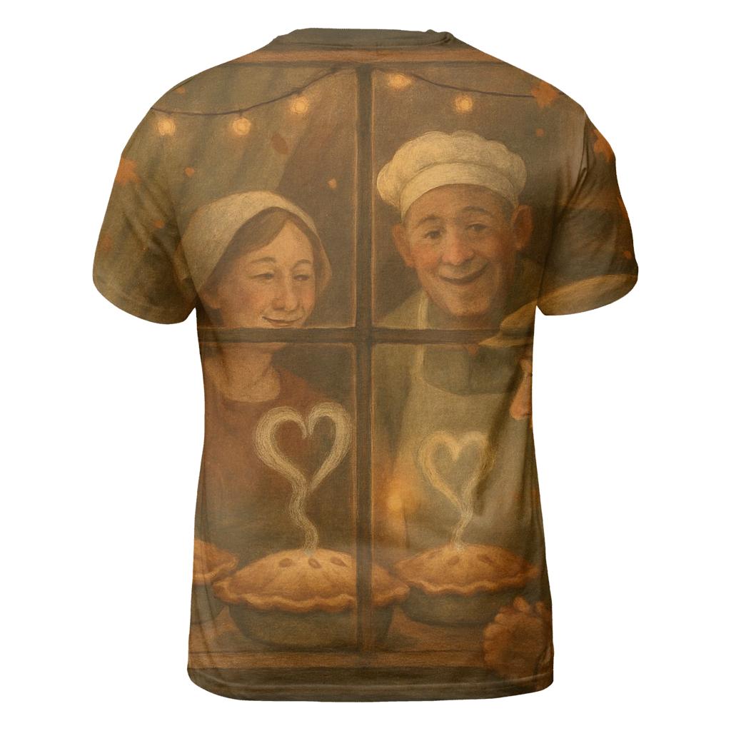 Pie Shop Window Glow custom all-over print shirts