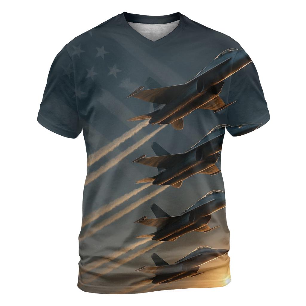 Guiding Light Formation custom all-over print shirts