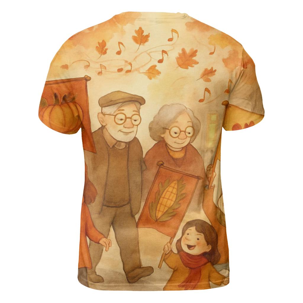 Maple Lane Parade statement graphic shirts