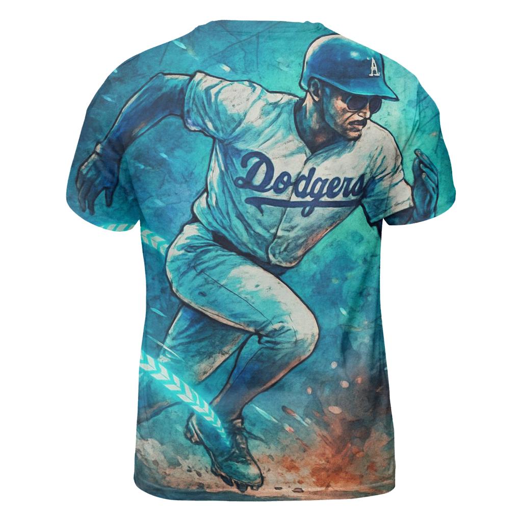 Seamline Runner statement graphic shirts