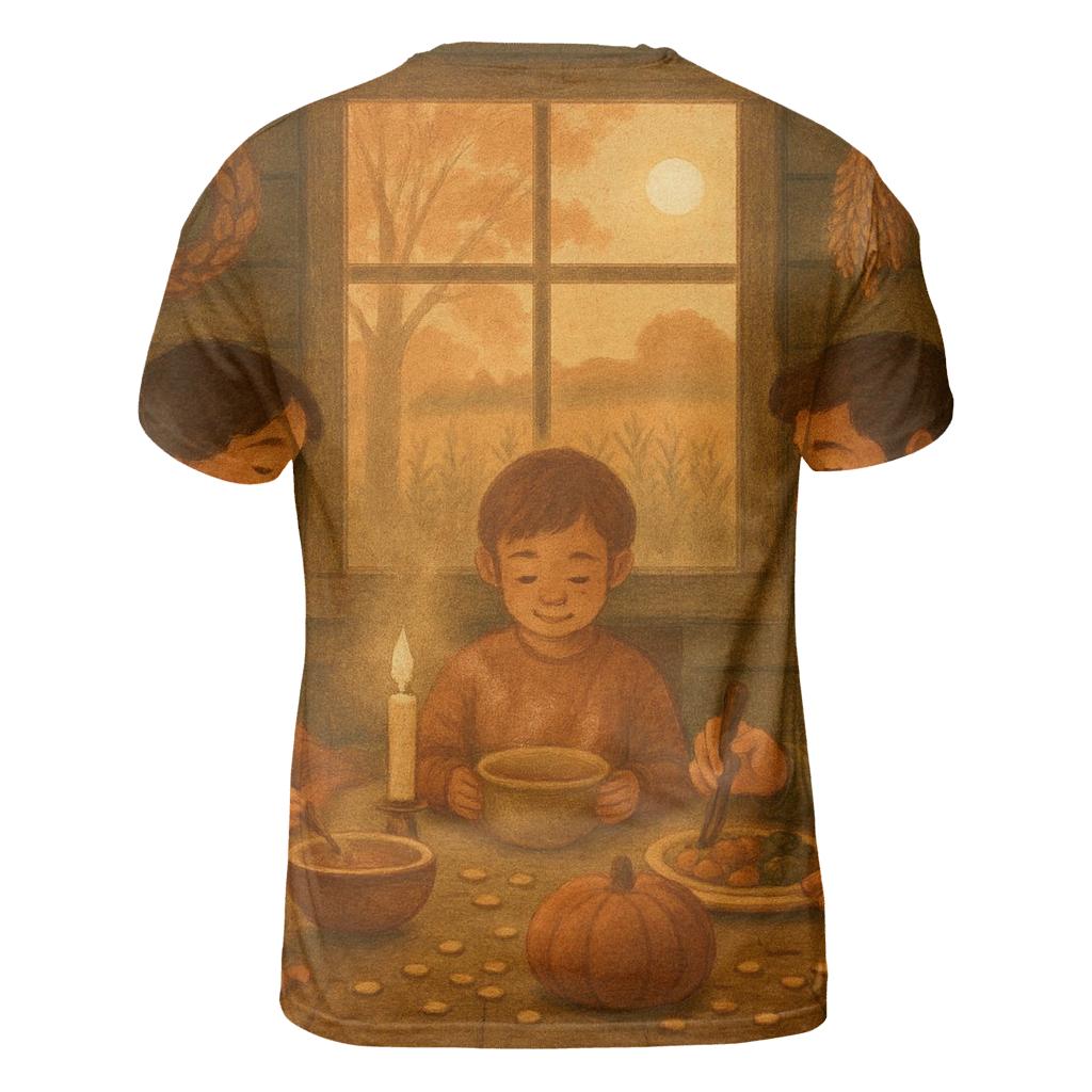 Quiet Cabin Supper unique graphic print tees