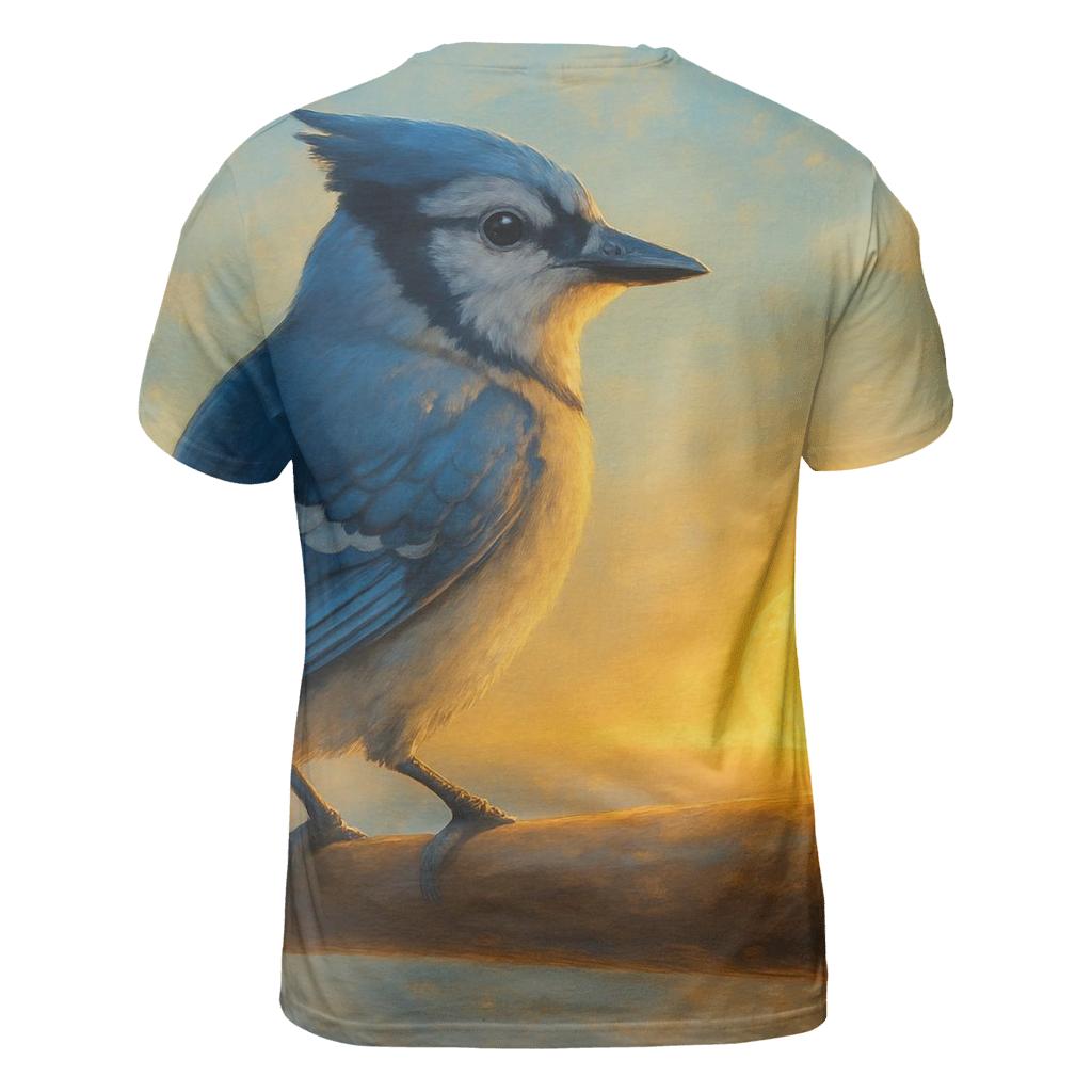Blue Jays Sunrise Catch designer pattern shirts