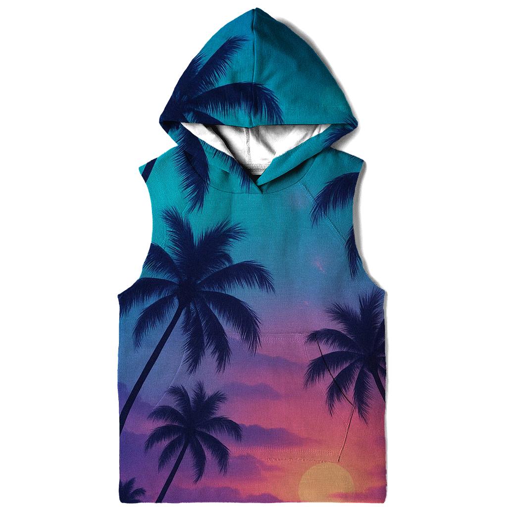 Aurora Palms At Twilight hoodie styles