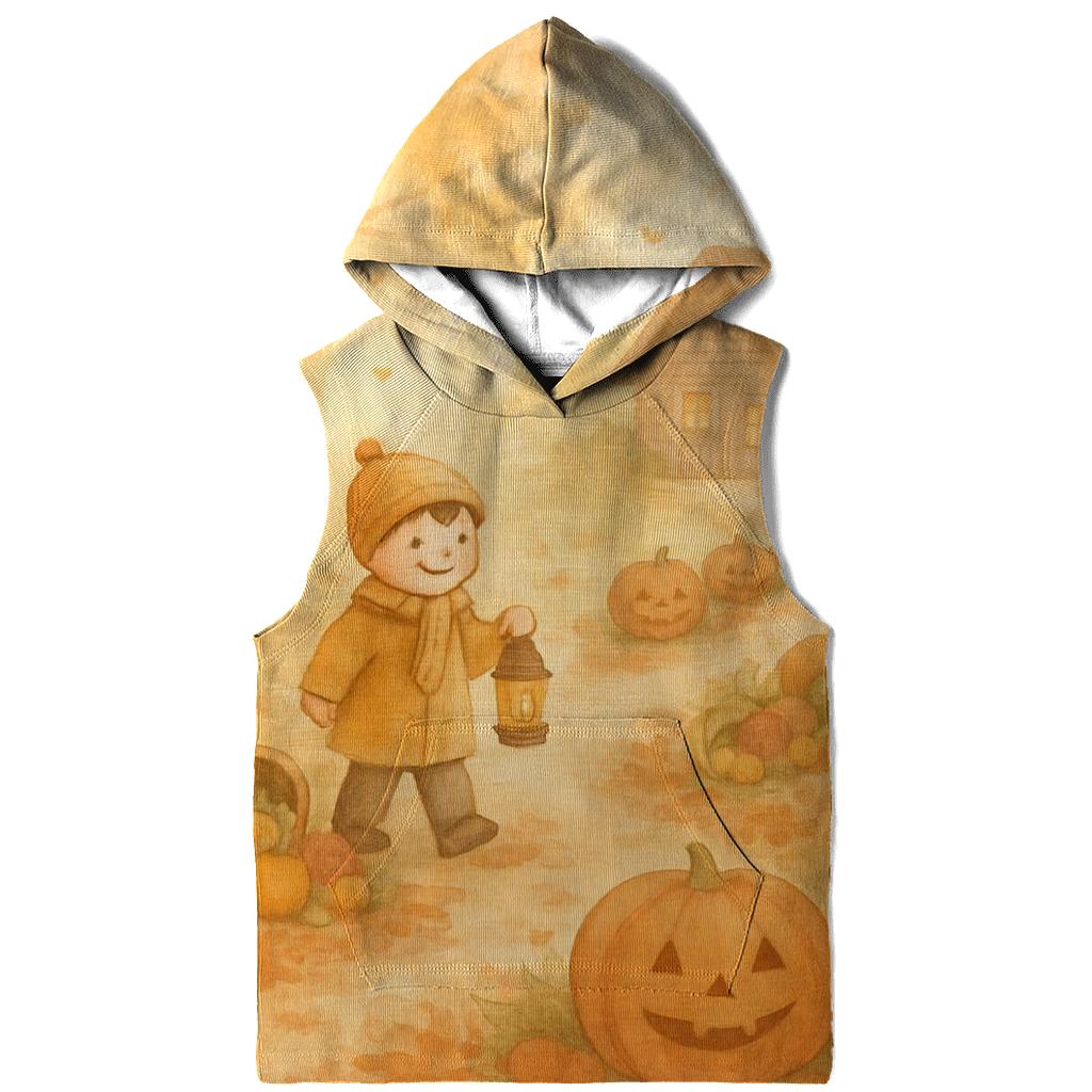 Pumpkin Lantern Path premium hoodies