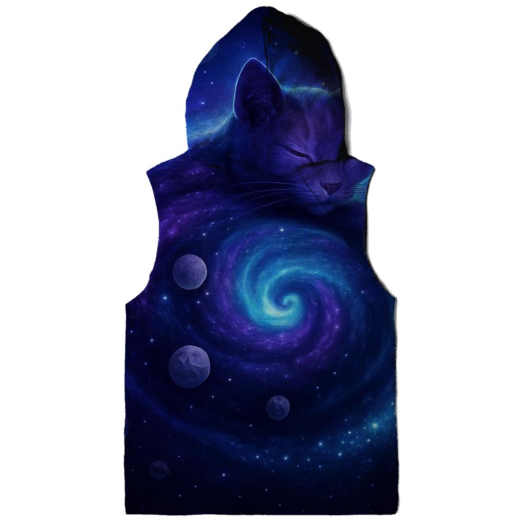 Cosmic Nebula Kitty premium hoodies