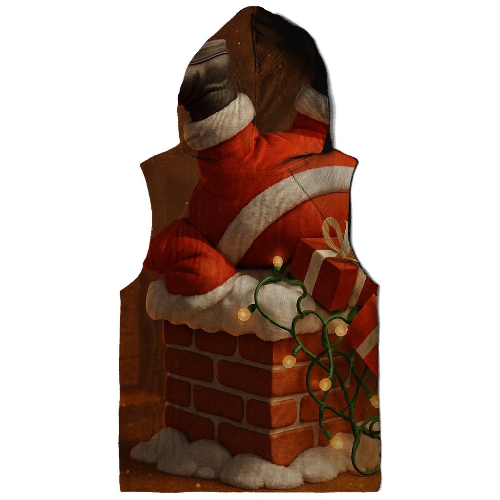 Santas Chimney Tumble zip-up hoodies