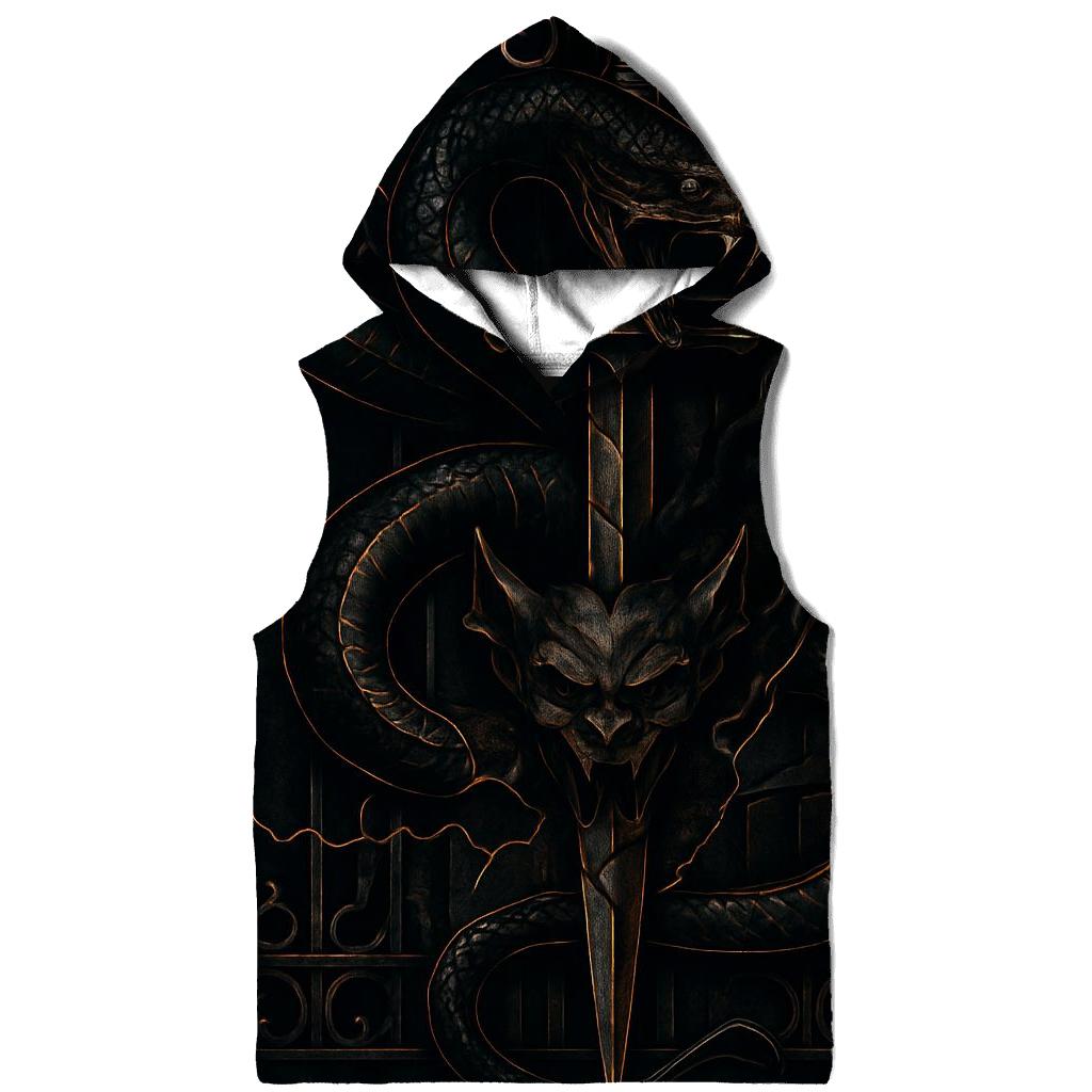 Serpent And Dagger Of The Cursed Gate graphic hoodies
