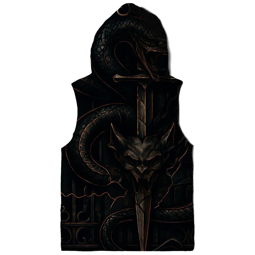 Serpent And Dagger Of The Cursed Gate graphic hoodies