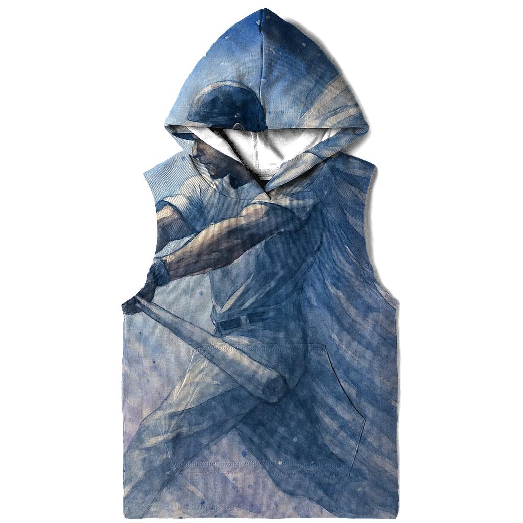 Blue Jays Feathered Batter Mid Swing designer hoodies