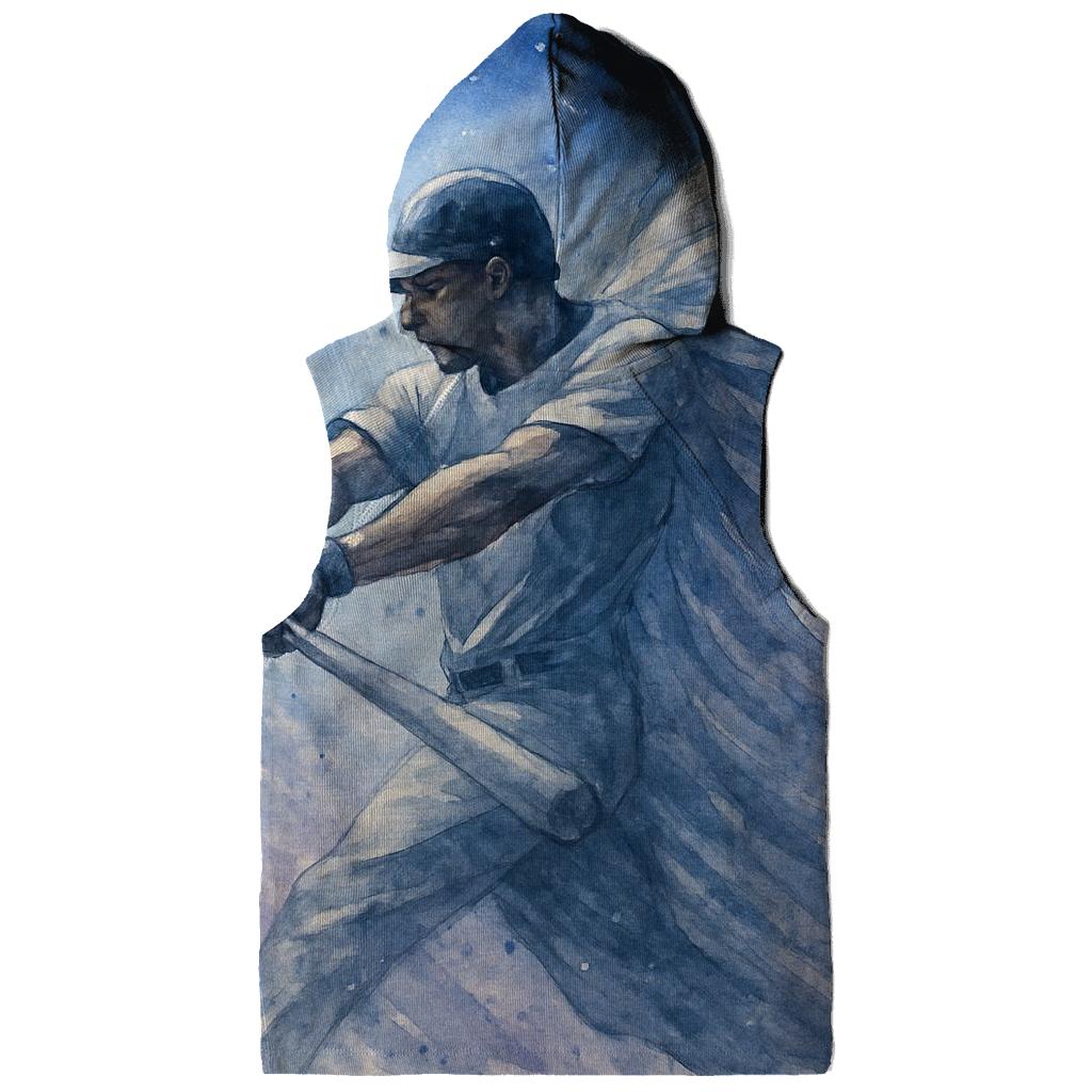Blue Jays Feathered Batter Mid Swing designer hoodies