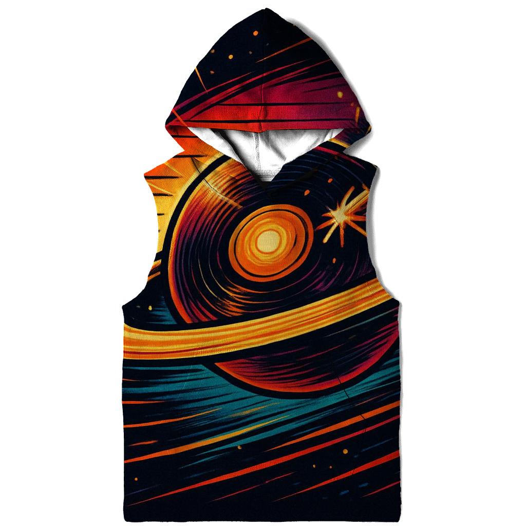 Comet Tail Vinyl zip-up hoodies