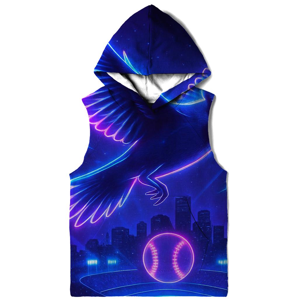 Blue Jays Midnight Soar printed hoodies