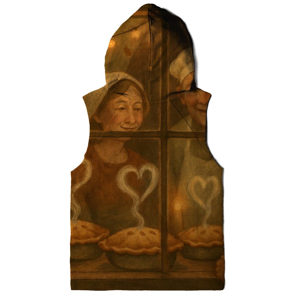 Pie Shop Window Glow designer hoodies