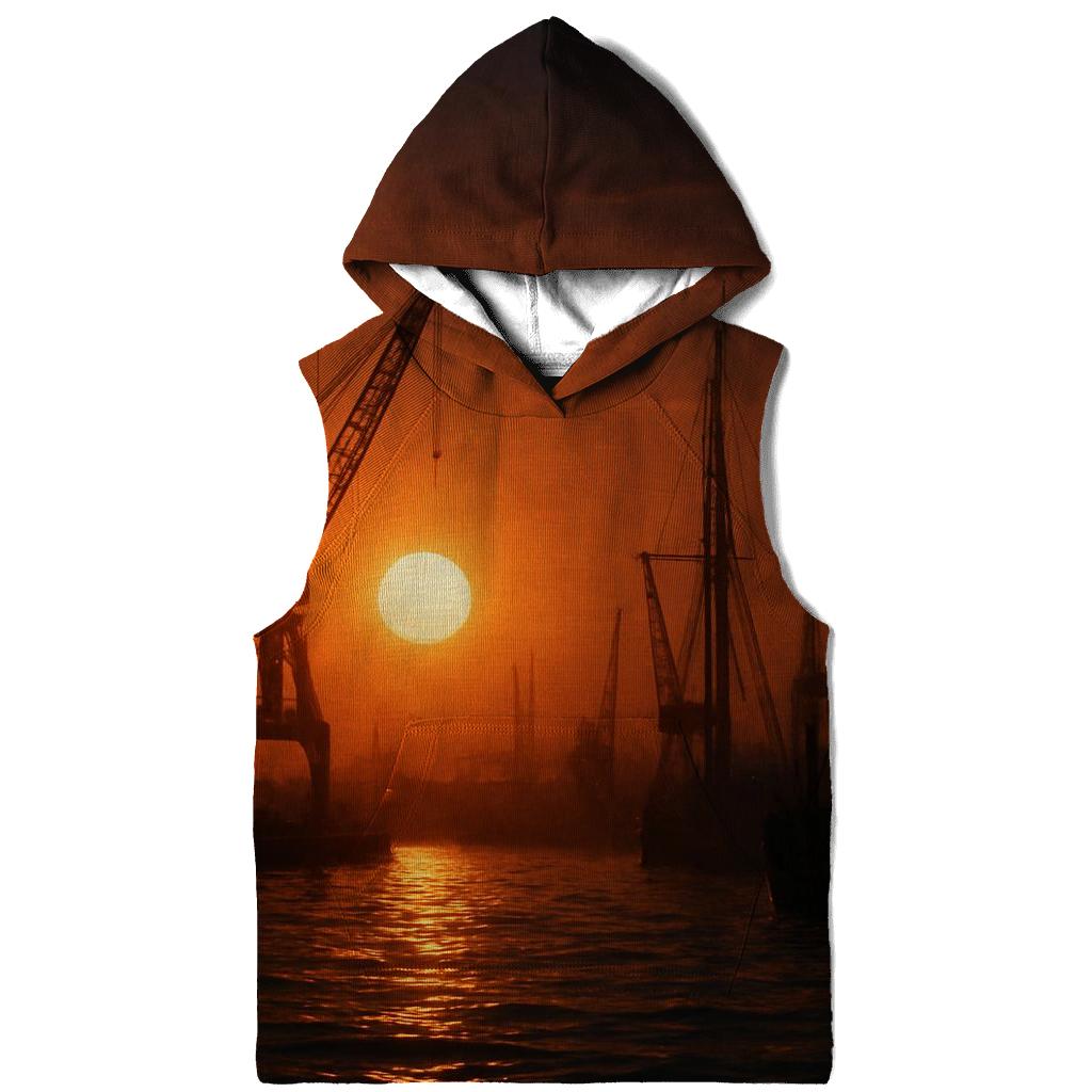 Ember Harbor Clockwork embroidered hoodies