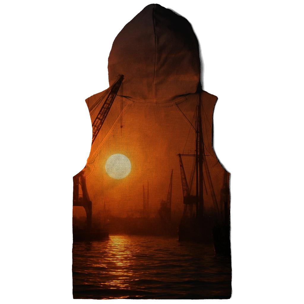 Ember Harbor Clockwork embroidered hoodies
