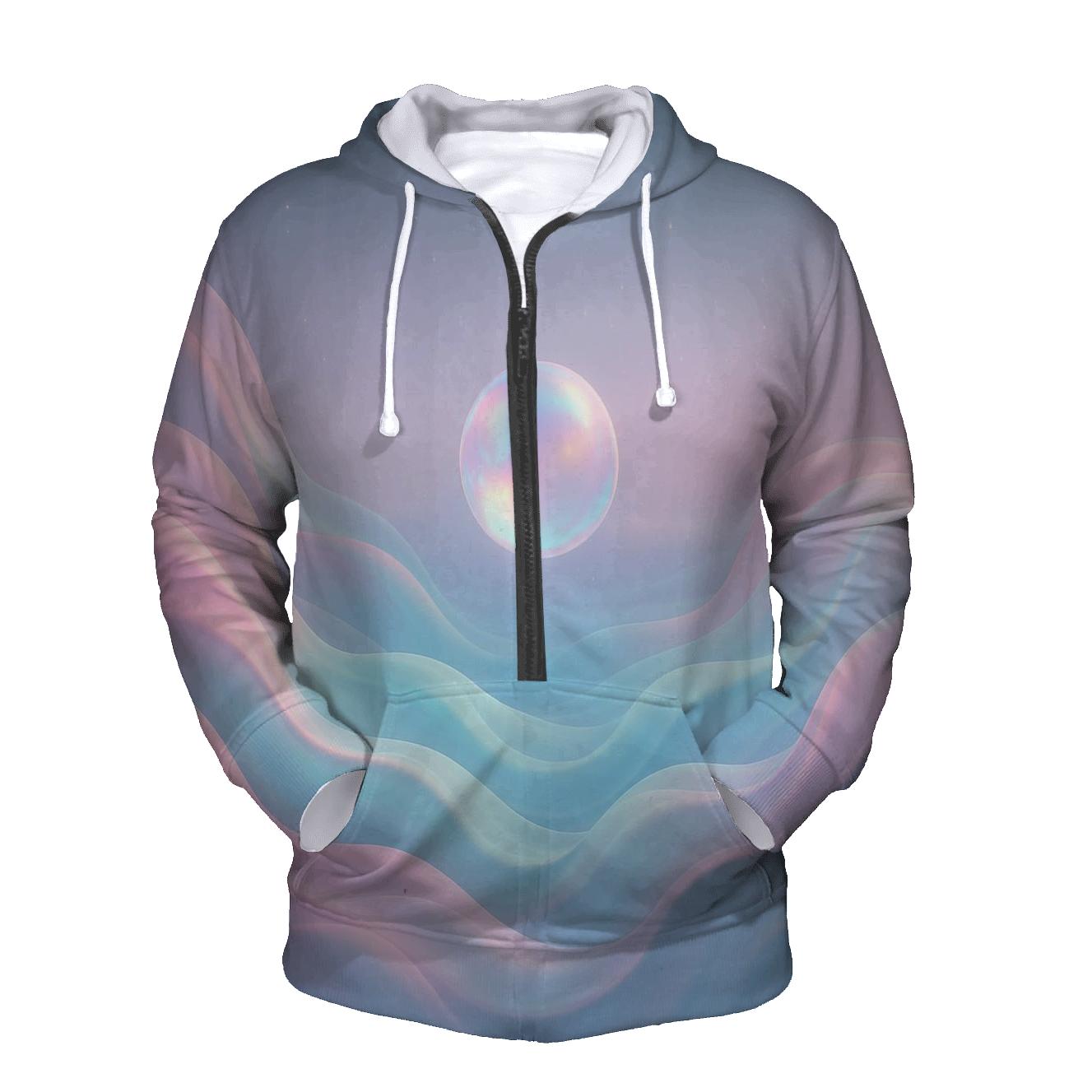 Aurora Ripple heavyweight hoodies