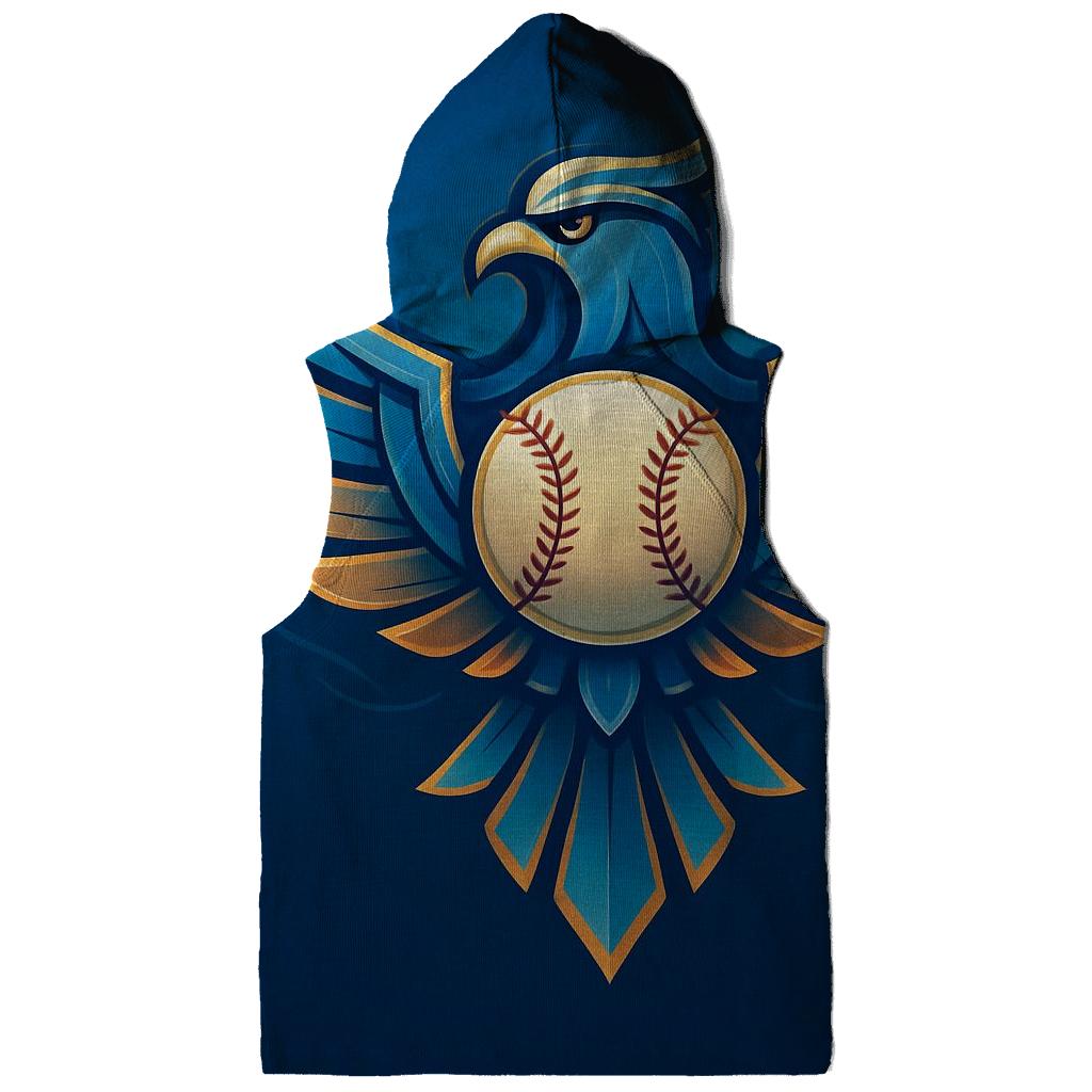 Cerulean Crest Blue Jays embroidered hoodies