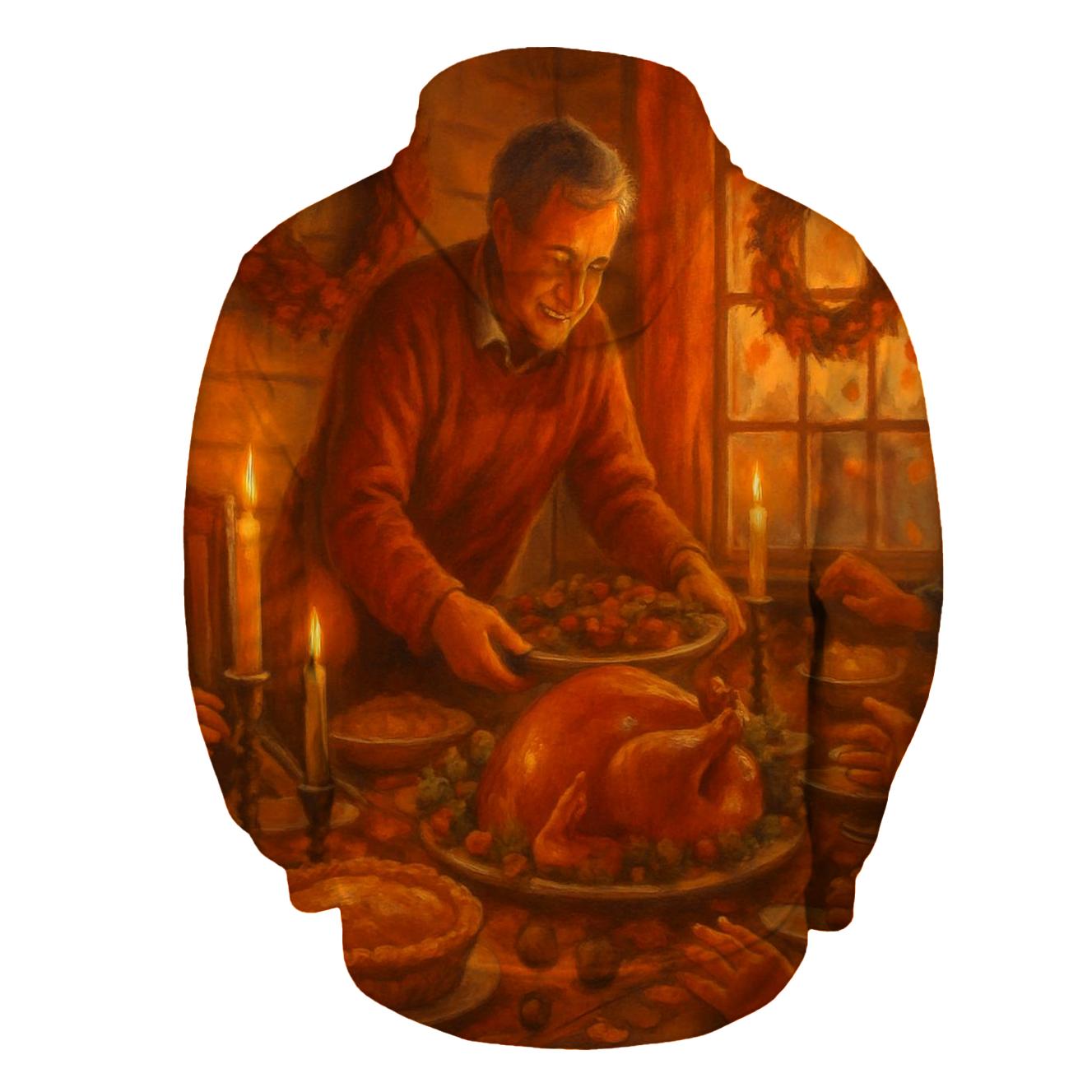 Harvest Hearth Table custom hoodies