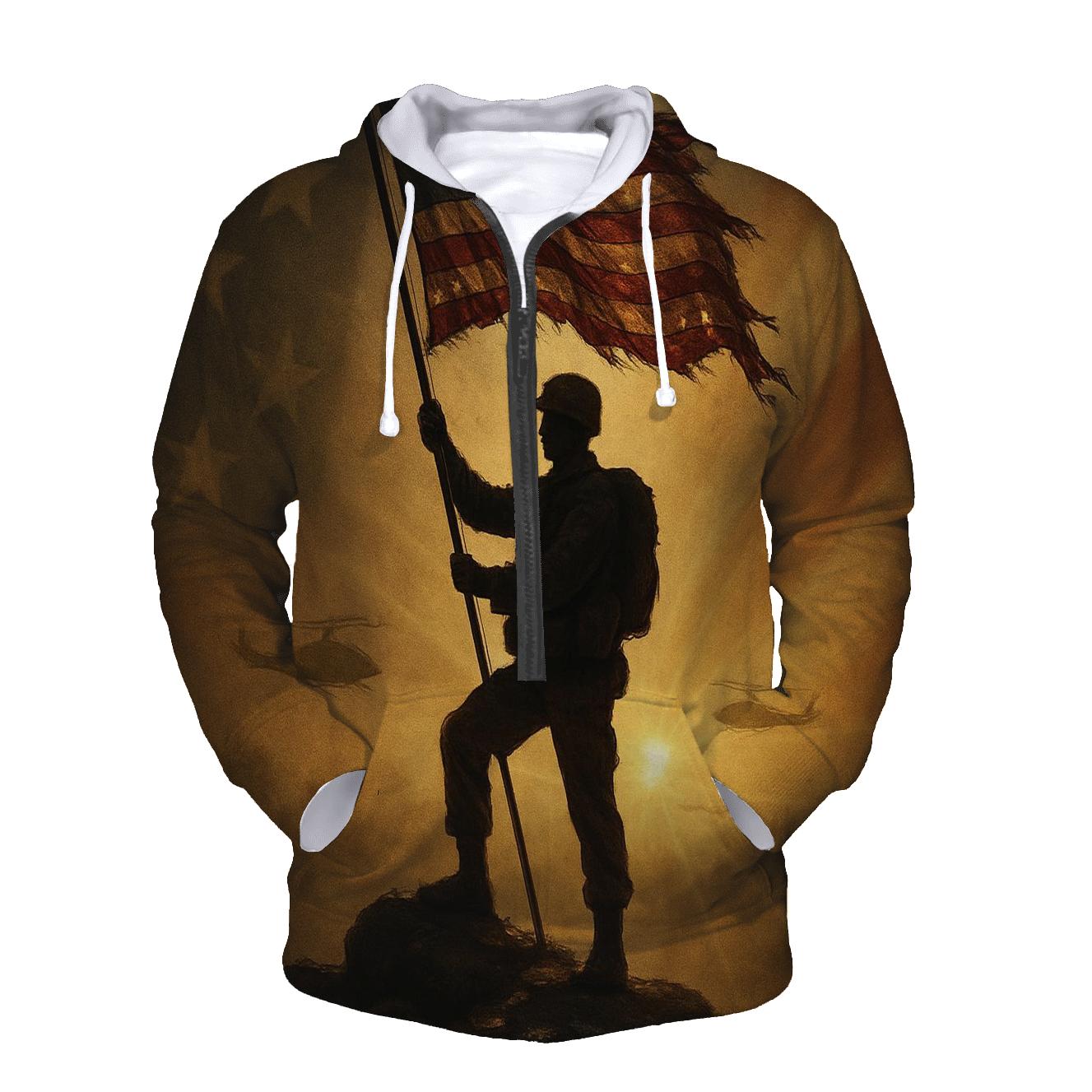 Dawn Sentinel Flag hoodie designs