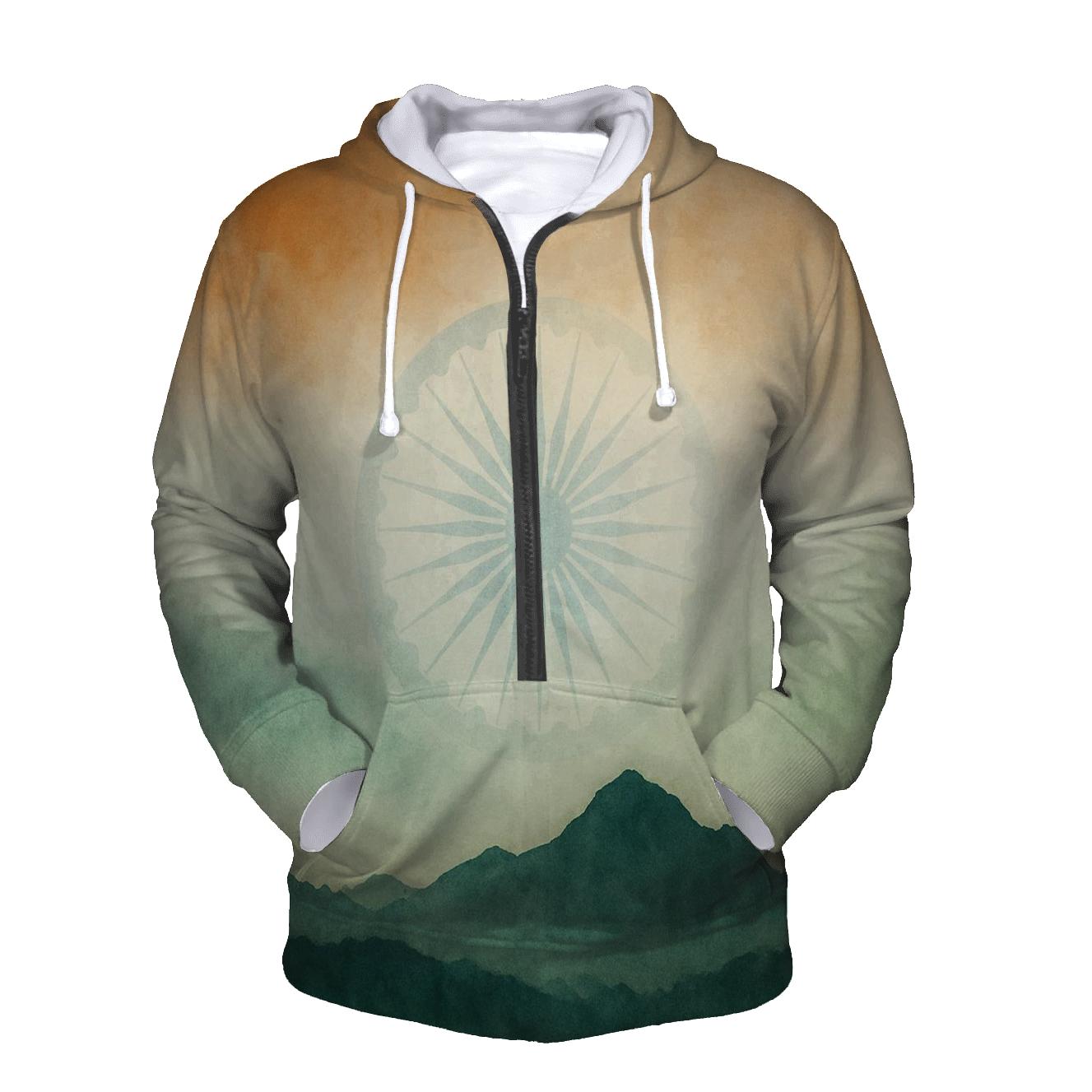 IndiaWatercolorHorizon hoodie designs