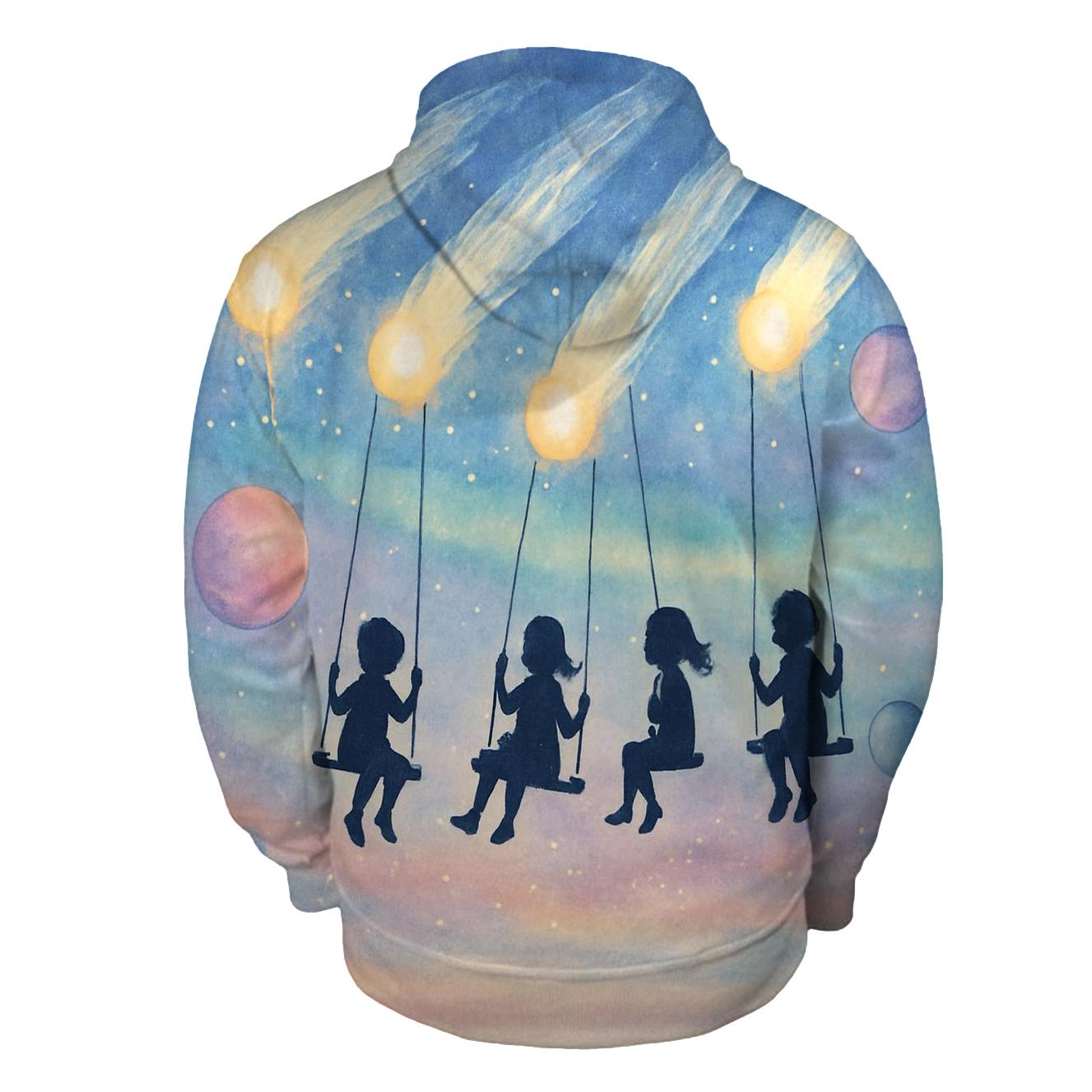 Starlit Playground custom hoodies