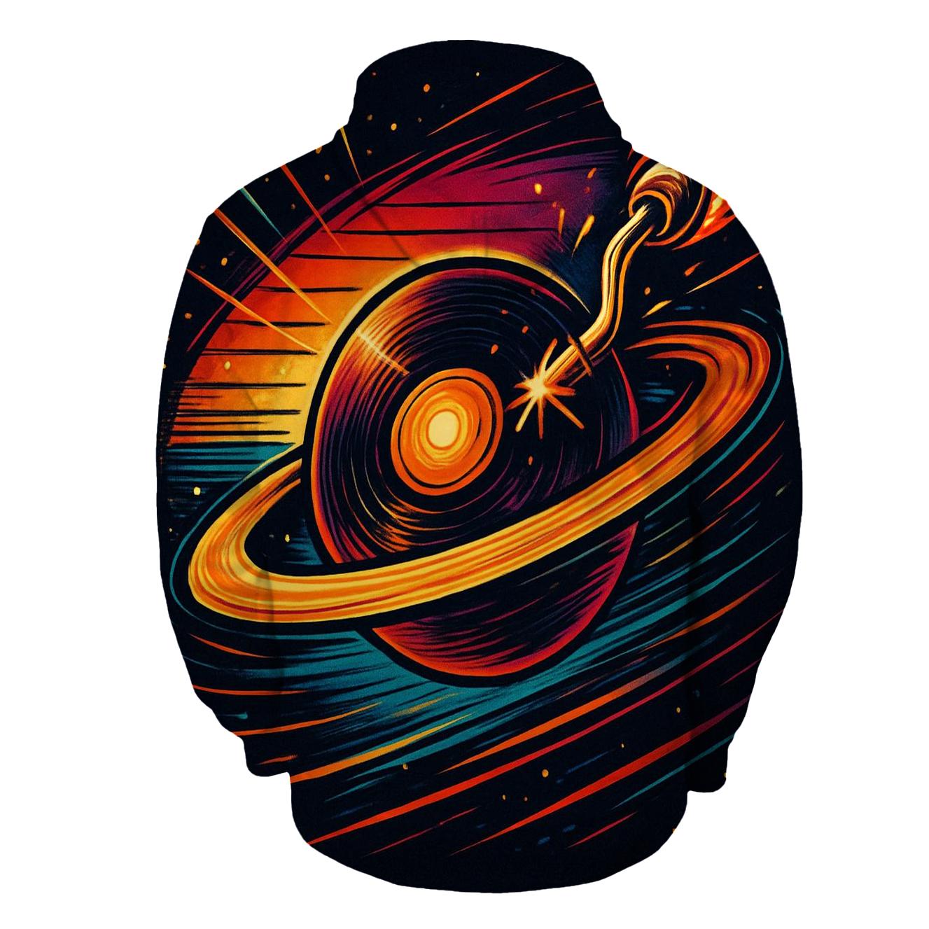 Comet Tail Vinyl embroidered hoodies