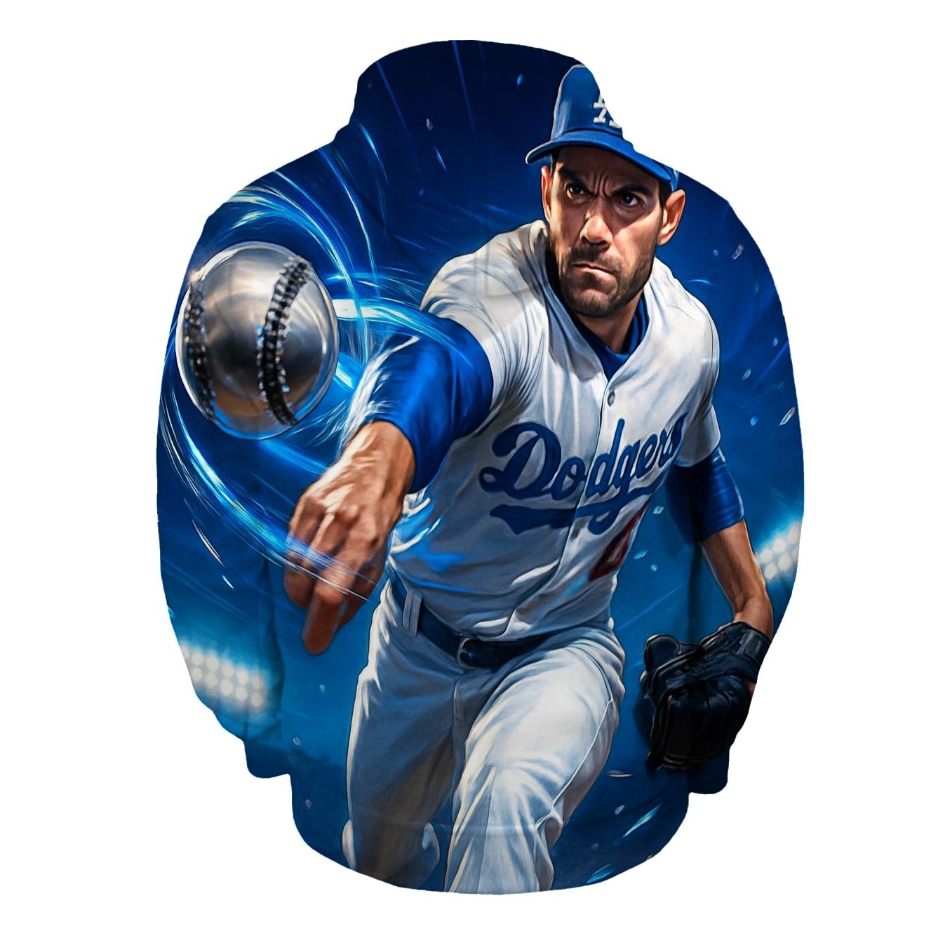 Chrome Curve zip-up hoodies