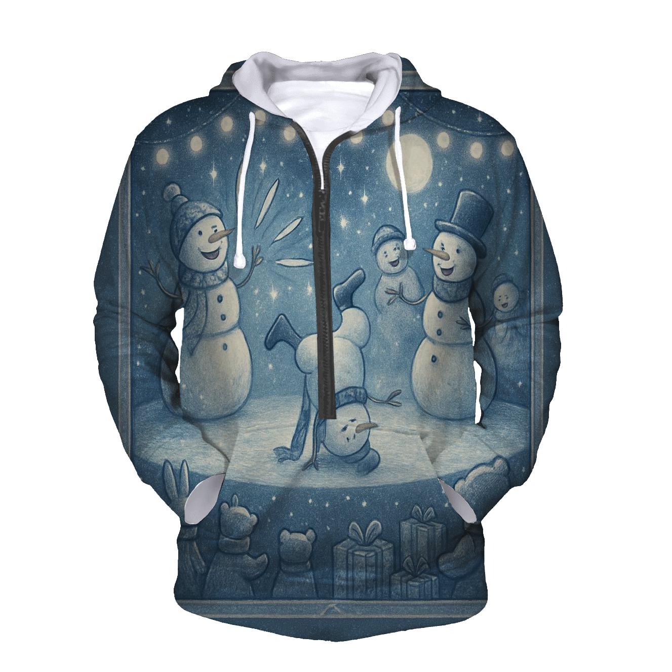 Snowman Talent Show heavyweight hoodies
