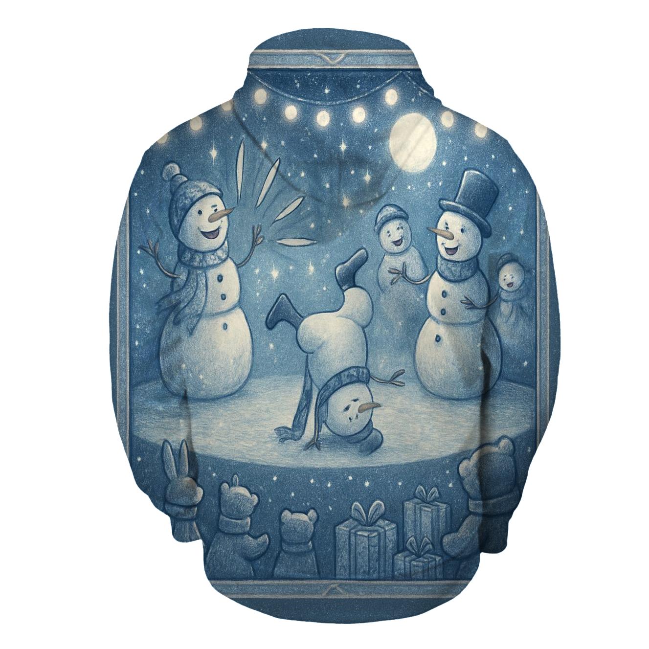 Snowman Talent Show heavyweight hoodies