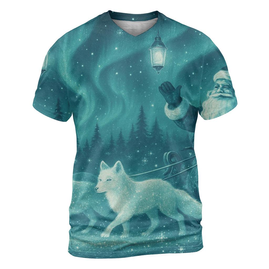 Santa Of The Tundra Parade unique graphic print tees