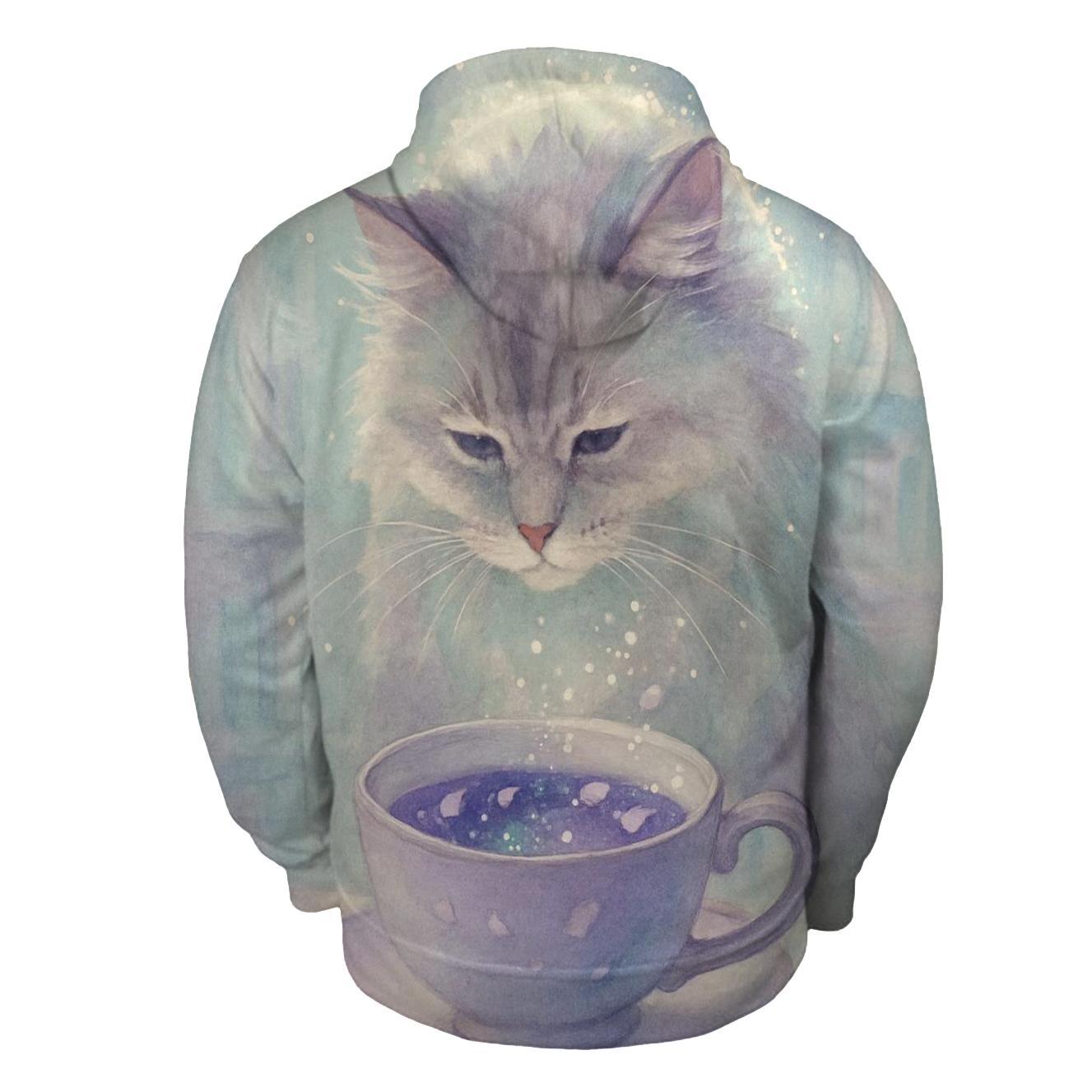 Tea Leaf Oracle Cat premium hoodies
