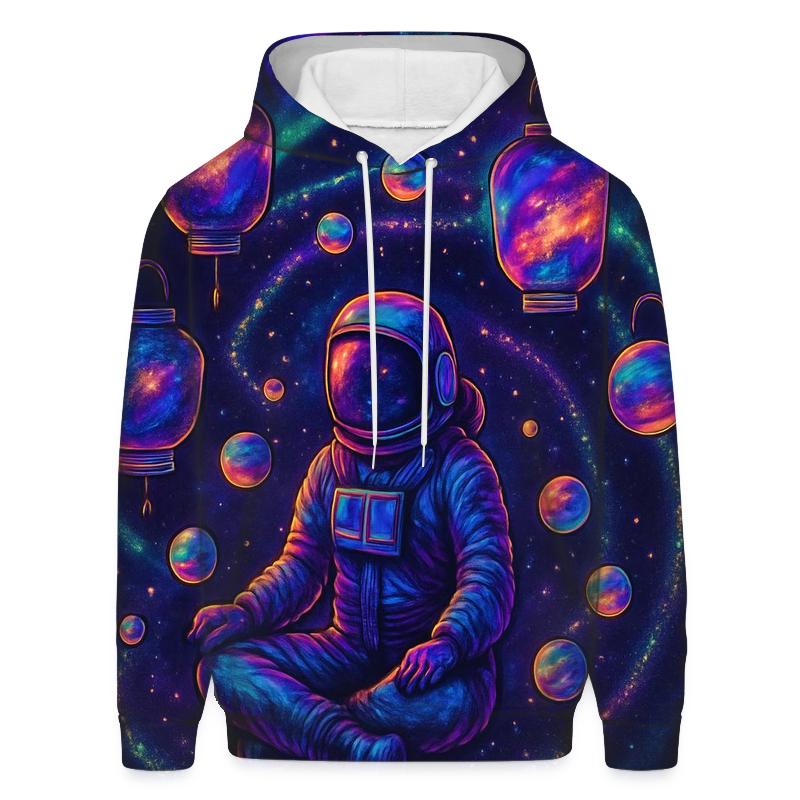 Orbiting Lanterns zip-up hoodies