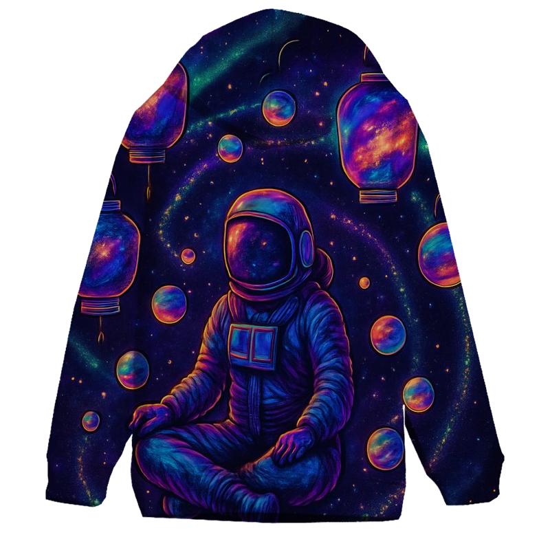 Orbiting Lanterns zip-up hoodies