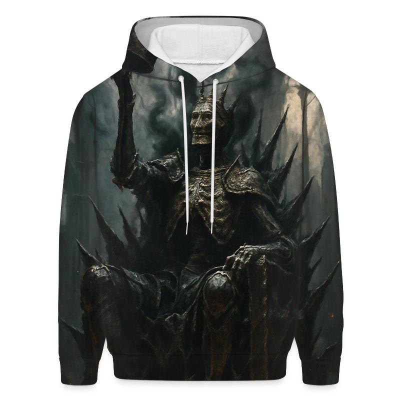 Ashen Throne Of The Skeleton King designer hoodies
